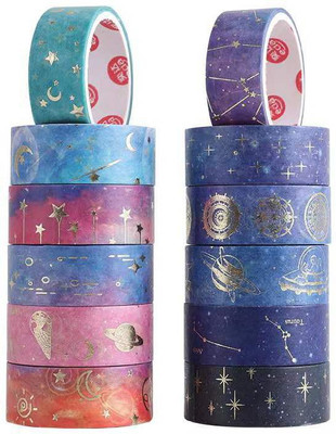 YellowCult Washi Tapes Washi Tape Washi tape (Manual)(Multicolor)