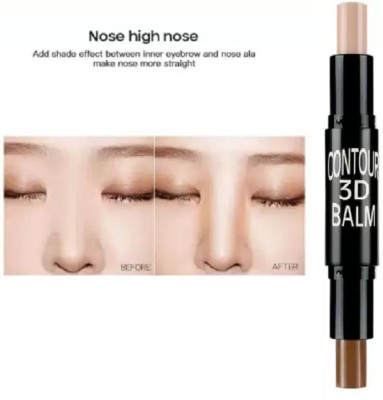 FELICECHIARA Highlighter And Contour Stick 2 in 1 Concealer packo of 1 Concealer(NUTTY BEIGE, 10 g)