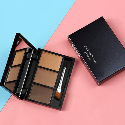 KAIASHA Eyebrow Drawing 3 Colors Eyebrow Pallet 10 g(MULTI)