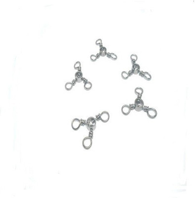 JUST ONE CLICK 3way3 Angling Barrel Swivel(Set of  5)
