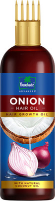 Parachute Advansed Onion Hair Growth Oil, Control hairfall with Comb Applicator Hair Oil (200 ml)