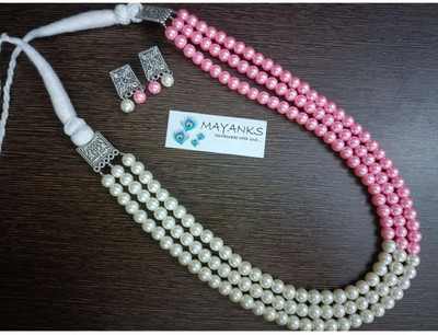 MAYANKS Fabric Multicolor Jewellery Set(Pack of 1)