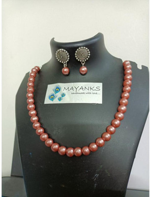 DebasreesMayank Fabric Multicolor Jewellery Set(Pack of 1)