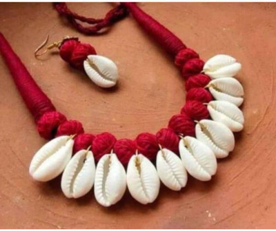debasrees Fabric Multicolor Jewellery Set(Pack of 1)