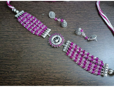 MAYANKS Fabric Multicolor Jewellery Set(Pack of 1)