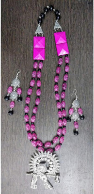 debasrees Fabric Multicolor Jewellery Set(Pack of 1)