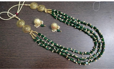 MAYANKS Fabric Multicolor Jewellery Set(Pack of 1)