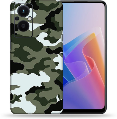 OggyBaba Oppo F21 Pro 5g, Camouflage Winter Mobile Skin(Multicolor)