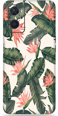 SkinoMania Oppo-K10 Mobile Skin(Multicolor -Lavender-Leaf)