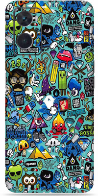 SkinoMania Oppo-K10 Mobile Skin(Multicolor Dang)