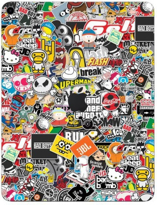 Orgic India Ipad Pro 12.9 Gen 3 Mobile Skin(Sticker Bomb)