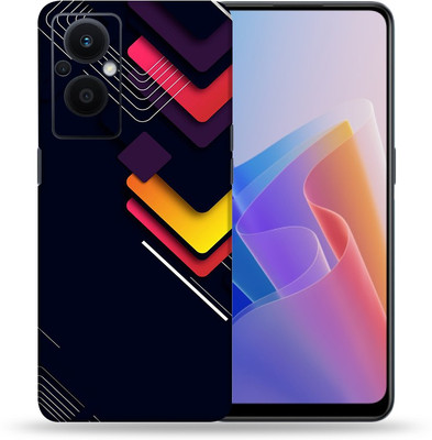 OggyBaba Oppo F21 Pro 5g, Elbow Abstract Mobile Skin(Multicolor)
