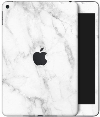 Orgic India Ipad Mini 5 Mobile Skin(White Marble)