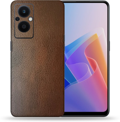 OggyBaba Oppo F21 Pro 5g, Leather Brown Mobile Skin(Brown)