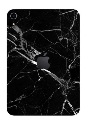 Orgic India Ipad Mini 6 Mobile Skin(Black Marble)