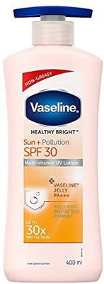 Vaseline SUN POLLUTION SPF 30 MULTI VITAMIN BODY LOTION 0.399 G PACK OF 1(0.398 ml)