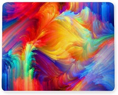 SMULY Multicolour r Laptop Mouse Pad Table Gaming Desktops Keyboard Mouse Pad Mousepad(Multicolor)