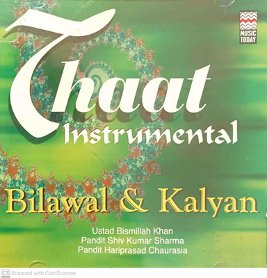 CHAAT INSTRUMENTAL - BILAWAL & KALYAN Audio CD Standard Edition(Hindi - VARIOUS)
