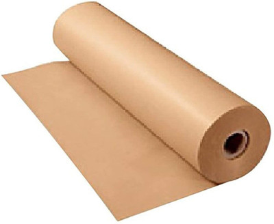MM WILL CARE Paper Roll 30 inch X 10 meter unruled 30 inch X 10 meter 180 gsm Paper Roll(Set of 1, Brown)
