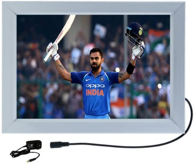 DESIGNING HUB VIRAT KOHLI MODEL NO-02, 18 inch ELECTRONIC LED FRAME(Silver)