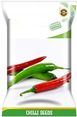 WILLVINE Hybrid Chilli Seeds Seed(500 per packet)