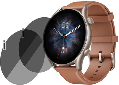 XAZE Screen Guard for Amazfit GTR 3 Pro Smartwatch(Pack of 2)
