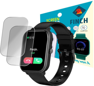FINCH Screen Guard for pTron Force X11 Smartwatch(Pack of 2)