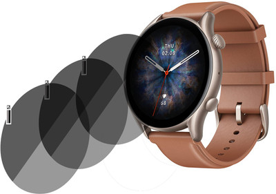 XAZE Screen Guard for Amazfit GTR 3 Pro Smartwatch(Pack of 3)