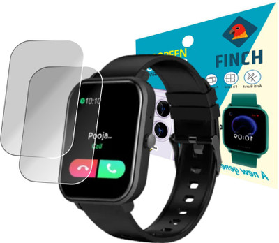 FINCH Screen Guard for pTron Force X11 Smartwatch(Pack of 2)
