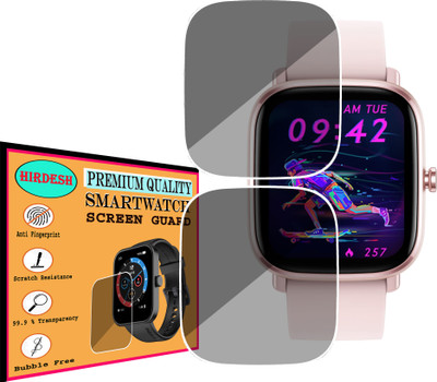 hirdesh Screen Guard for Amazfit GTS2 Mini(Pack of 2)