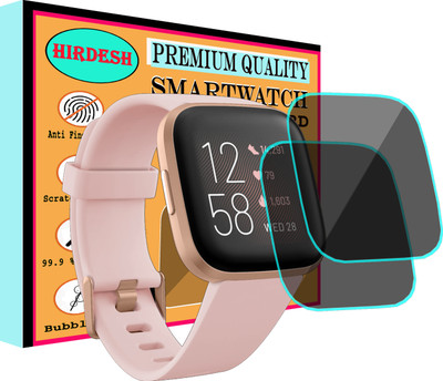 hirdesh Screen Guard for FITBIT Versa 2(Pack of 2)