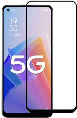 Colorcase Tempered Glass Guard for Oppo A96 (5G)(Pack of 1)