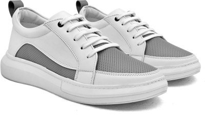 Mast & Harbour Shoes For Men's And Boys Sneakers For Men(White, Grey)