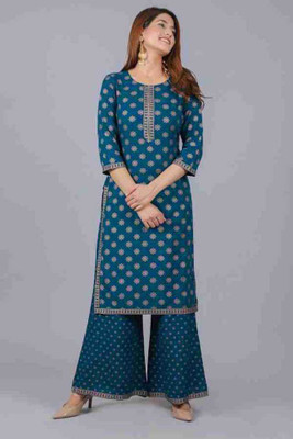 baigirathi international Women Kurti Palazzo Set
