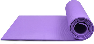 Pristyn care Yoga Mat| Exercise Mat for Gym/Home Workout Fitness for Unisex| Anti-Skid Material Purple 4 mm Yoga Mat