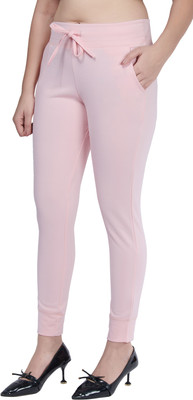 C3 Solid Women Pink Tights