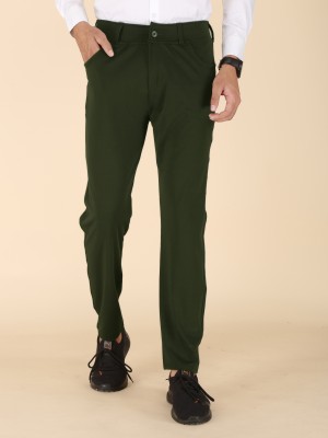 Clarence Dark Green Trousers  Libby London