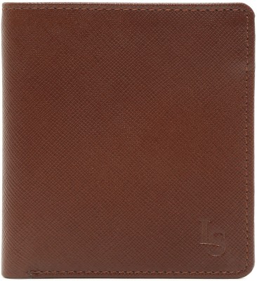 LOUIS STITCH Men Casual Brown Genuine Leather Wallet(9 Card Slots)