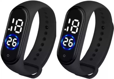 SaaCreations DIGITAL LED Watch 2 Saa Creations Black Pack Of 1 Digital Watch For - Boys & Girls Digital Watch  - For Boys & Girls