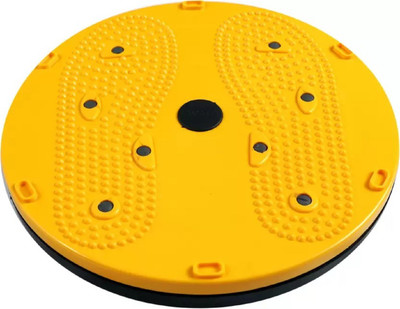 Dinetic Tummy Twister Exercise Machine Magnet Balance Rotating Board Waist Twisting Disc Ab Exerciser(Multicolor)