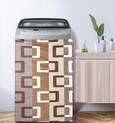 Flipkart SmartBuy Top Loading Washing Machine  Cover(Width: 58 cm, Brown)