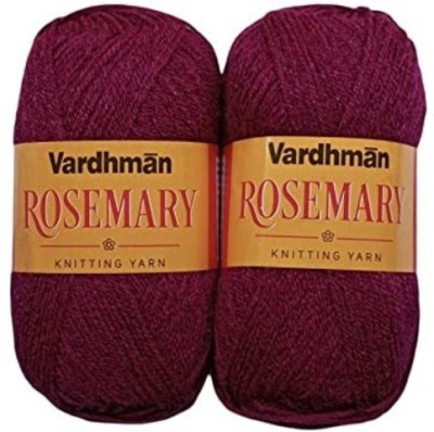 KYSS Vardhman Rosemary Wool Ball Hand Knitting Wool 400 Gram Shade no- 17