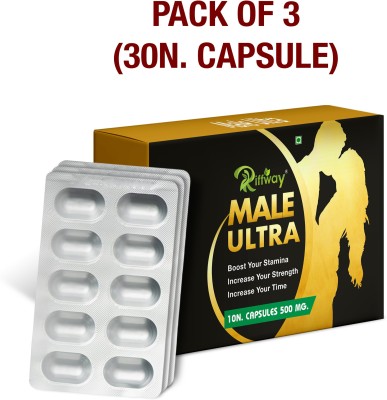 Riffway Male Ultra Ayurvedic Medicine Time increasing(Pack of 3)