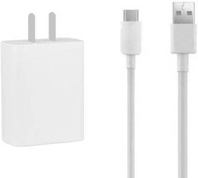 Kpdp 4.2 A Mobile Fast Flash Charger 2.0Fast Charging Adapter with Type C Compatible with Vivo 44W Charger with Detachable Cable