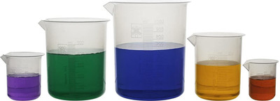 Spylx 500 ml Measuring Beaker(Pack of 5)