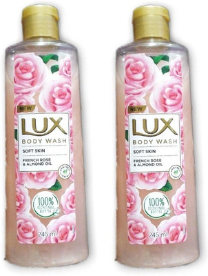 LUX SOFT SKIN BODYWASH 245ML X 2U(2 x 245 ml)