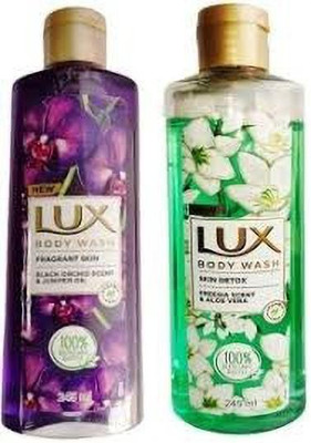 LUX FRAGRANT SKIN 245ML + SKIN DETOX 245MLBODYWASH (245ML X 2U)(2 x 245 ml)