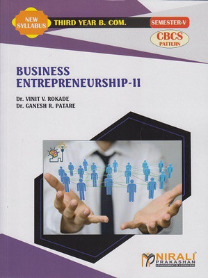 BUSINESS ENTREPRENEURSHIP - II (Third Year TY BCom Semester 5)(Paperback, Dr. Vinit V. Rokade, Dr. Ganesh R. Patare)