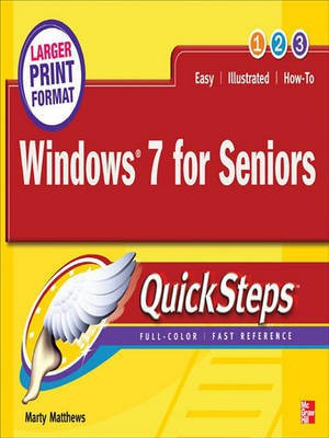 Windows 7 for Seniors Quicksteps(English, Electronic book text, Matthews Marty)