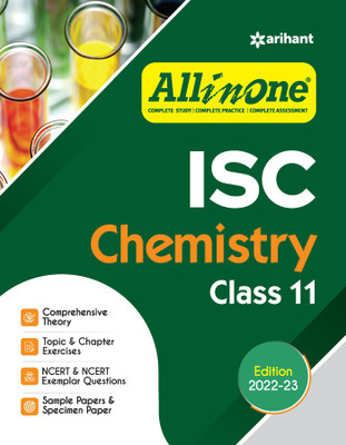 All In One Chemistry ISC Class 11 2022-23 Edition(English, Paperback, unknown)